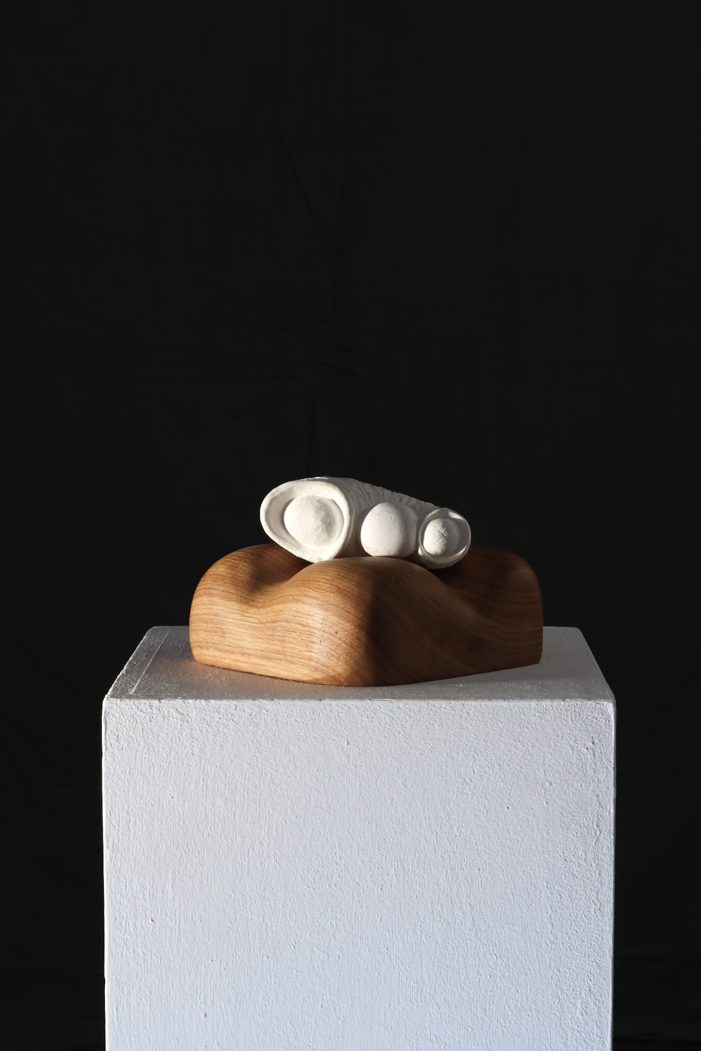 Three spheres  Plaster15x8x7cm£140