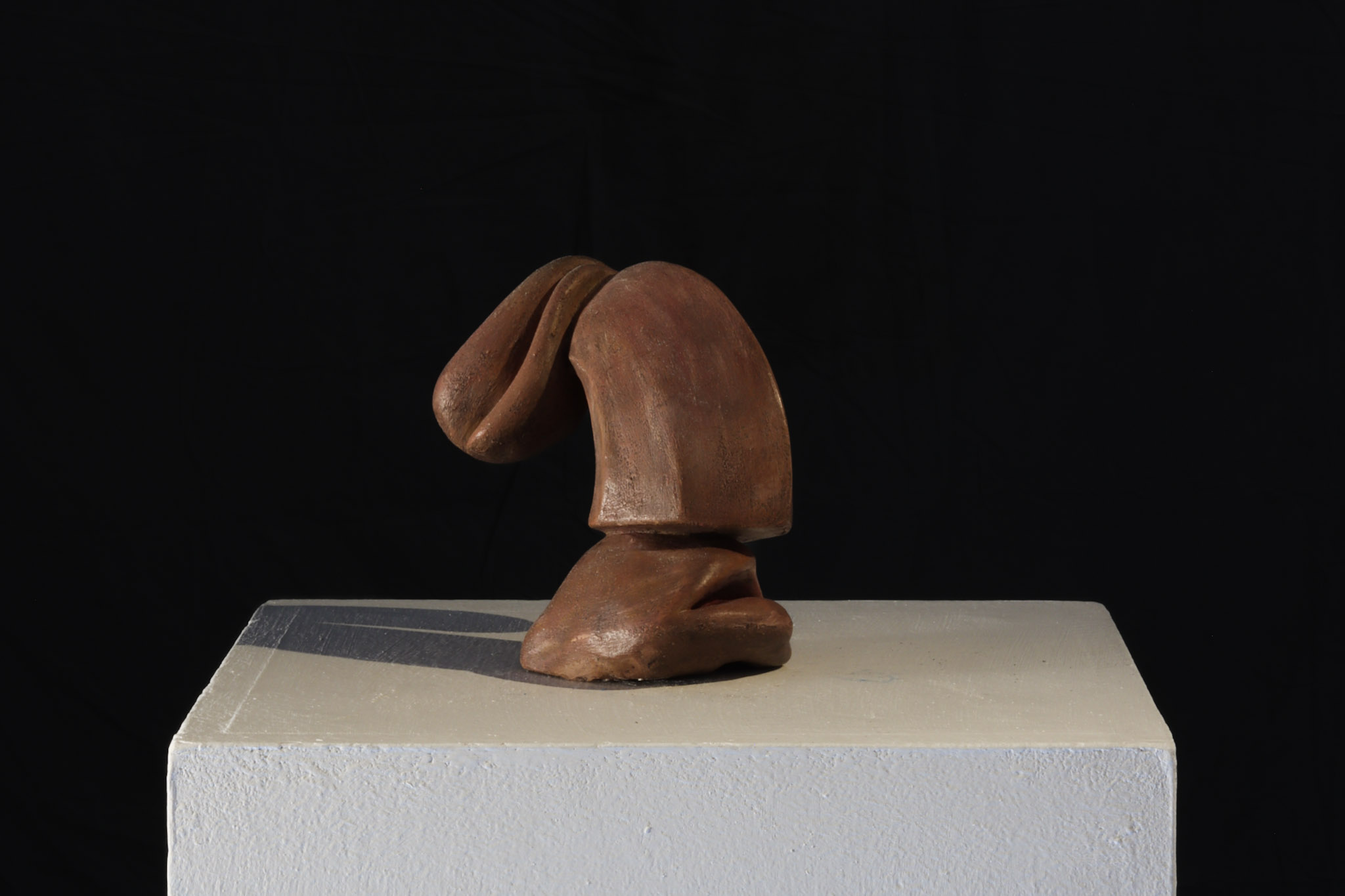 Nose Ceramic painted with acrylic14x14x14cm£180