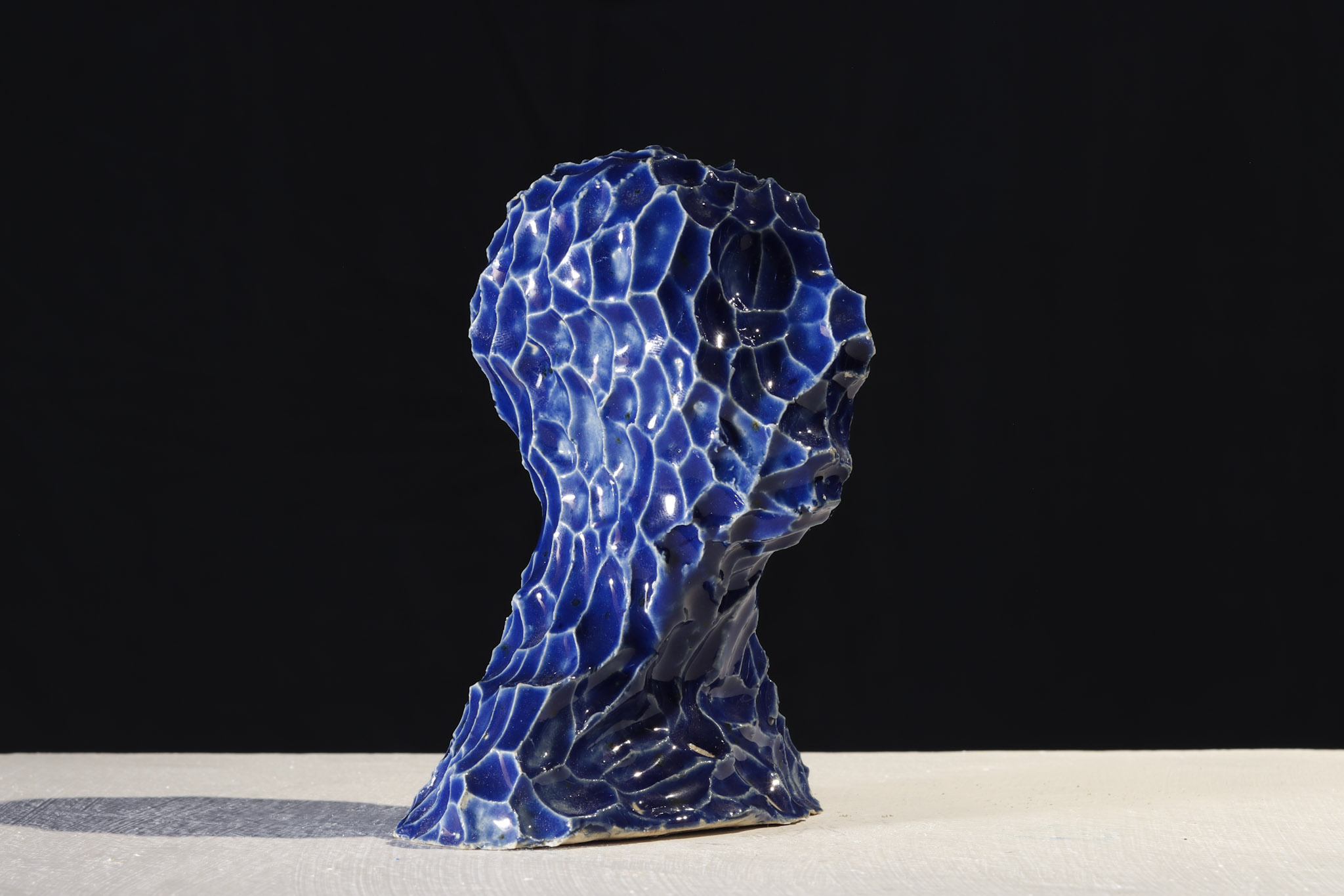 Blue man Glazed ceramic11x8x12cm£190